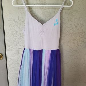 my little pony rarity themed dress